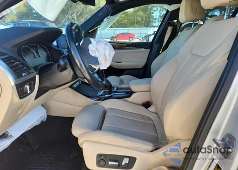 2020 BMW X3 Sdrive30I z USA, uszkodzony, nr VIN 5UXTY3C00L9B14925